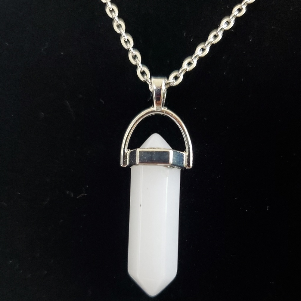 4 for $20 bullet crystal necklace
